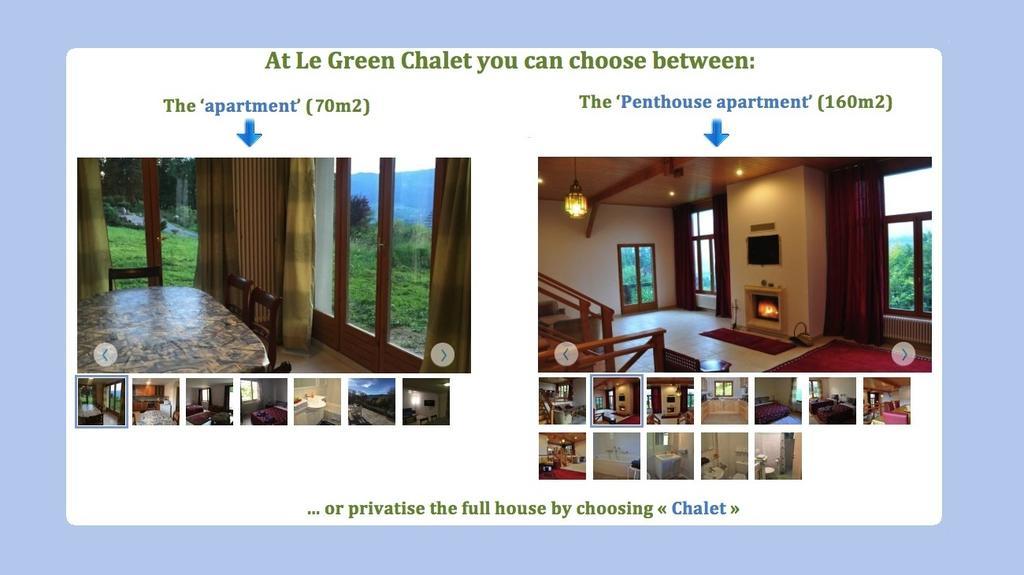 Le Green Chalet Villard-sur-Boege Exterior foto